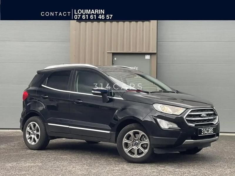 Noir Utilisé 2018 Ford Ecosport ST-Line SUV | 11 990 € (Bon prix) - Image 1/4