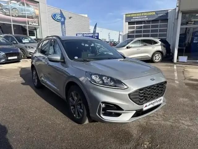 Occasion Ford Kuga ST-Line X 152 ch (111 kW) 2022 Gris solar mã©tallisã©e SUV