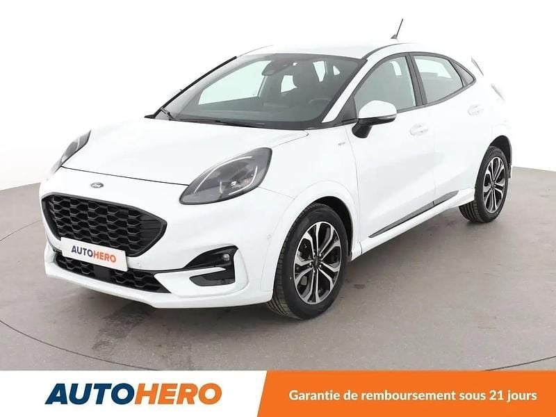 Blanc Utilisé 2021 Ford Puma ST-Line SUV | 16 090 € (Prix juste) - Image 1/2