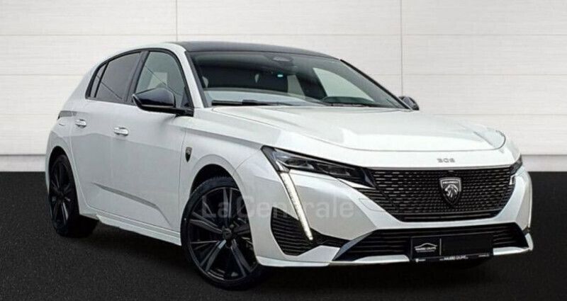 Blanc metal Utilisé 2022 Peugeot 308 GT Citadine | 47 980 € - Image 1/4