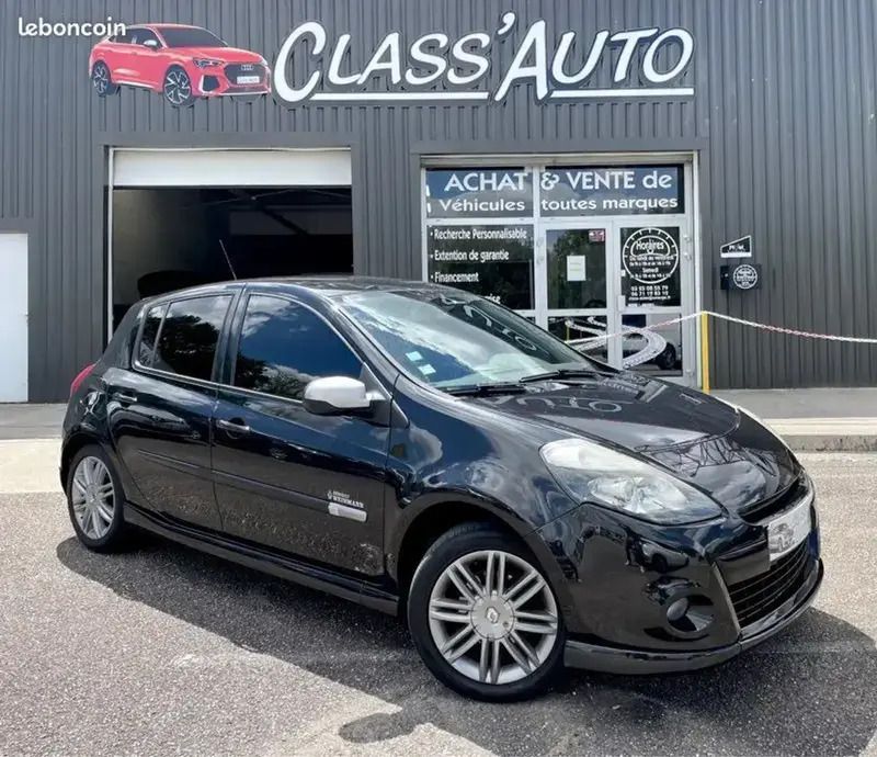 Noir Utilisé 2009 Renault Clio III GT Berline | 8 990 € (Prix assez cher) - Image 1/4