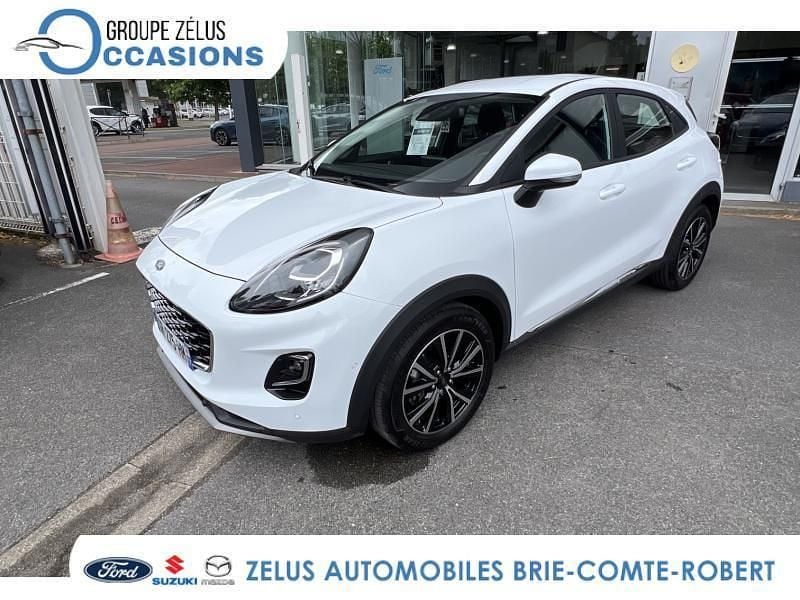 Blanc Utilisé 2023 Ford Puma Business Edition SUV | 19 350 € (Prix juste) - Image 1/4