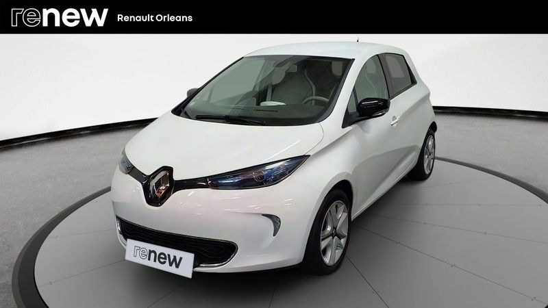 Blanc Utilisé 2019 Renault Zoe Zen Citadine | 9 480 € (Prix juste) - Image 1/4