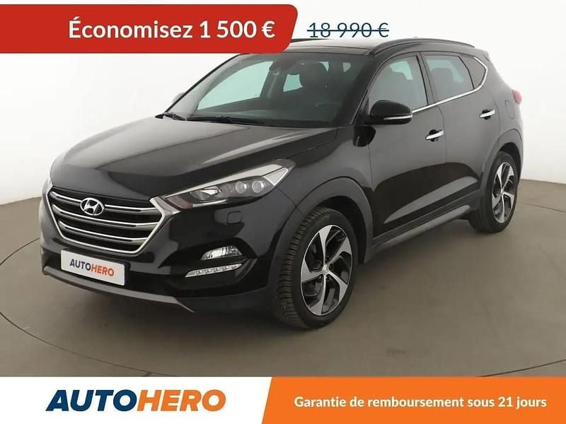Gris Utilisé 2015 Hyundai Tucson SUV | 17 490 € (Bon prix) - Image 1/2
