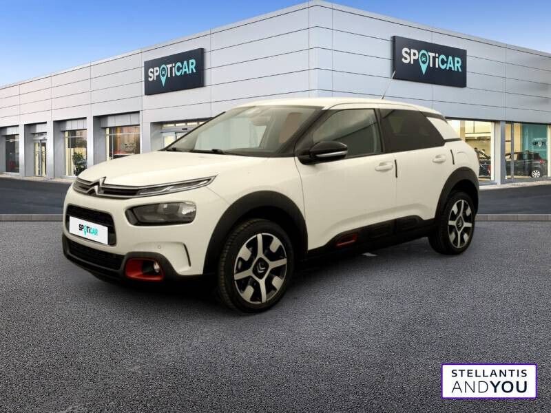 Blanc Utilisé 2020 Citroën C4 Cactus PureTech Citadine | 12 290 € (Prix juste) - Image 1/4