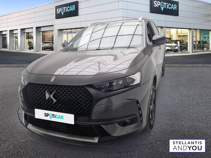 Gris Utilisé 2019 DS Automobiles DS7 Crossback Performance Line Plus SUV | 23 090 € (Prix juste) - Image 1/4