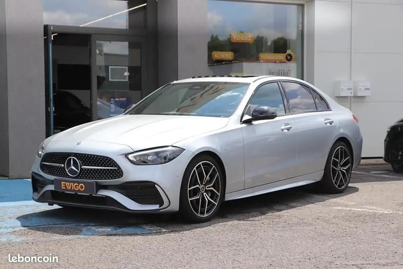 Gris Utilisé 2022 Mercedes C300 AMG line Berline | 44 490 € (Bon prix) - Image 1/4