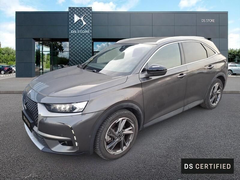 Gris Utilisé 2021 DS Automobiles DS7 Crossback Rivoli SUV | 28 290 € (Bon prix) - Image 1/4