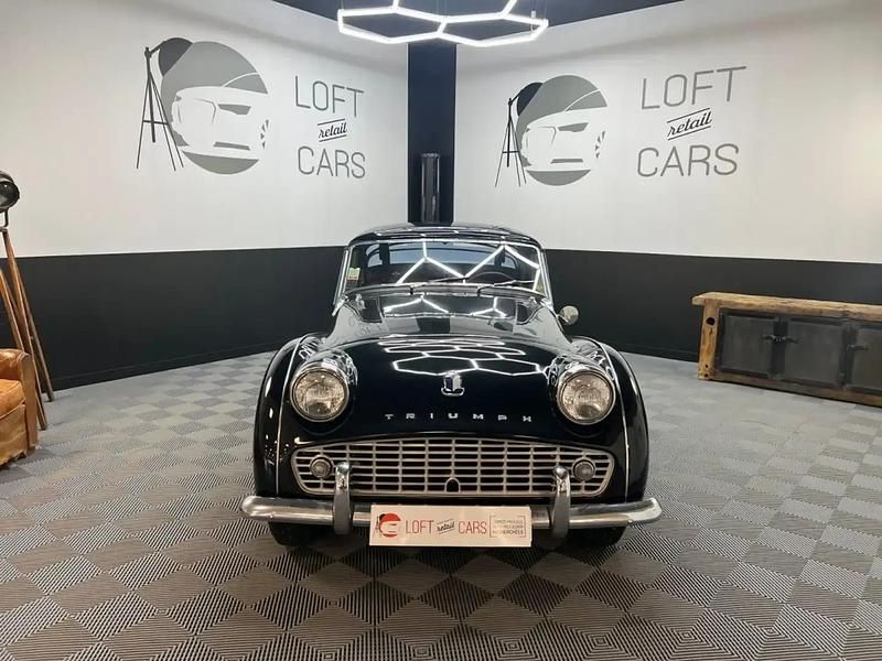 Occasion Triumph TR3 101 ch (74 kW) 1962 Noir Cabriolet