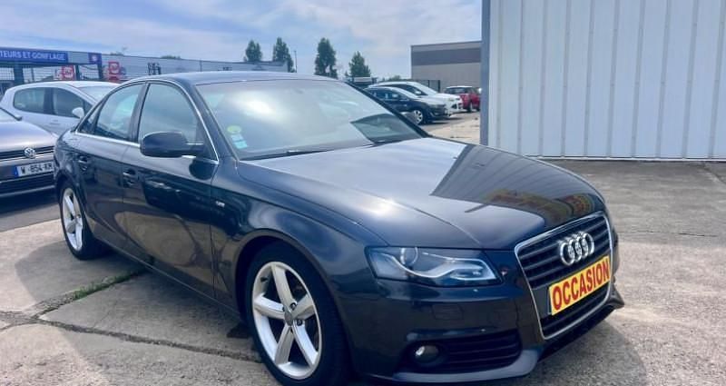 Gris Utilisé 2011 Audi A4 S-Line Berline | 11 750 € (Prix juste) - Image 1/4