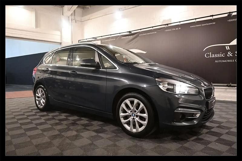 Gris Utilisé 2015 BMW 218 Active Tourer Sport Line Monospace | 12 950 € (Bon prix) - Image 1/4