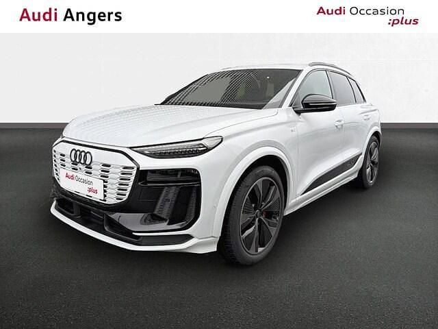 Blanc glacier métallisé Occasion 2025 Audi Q6 e-tron S-Line SUV | 73 990 € (Super prix) - Image 1/4