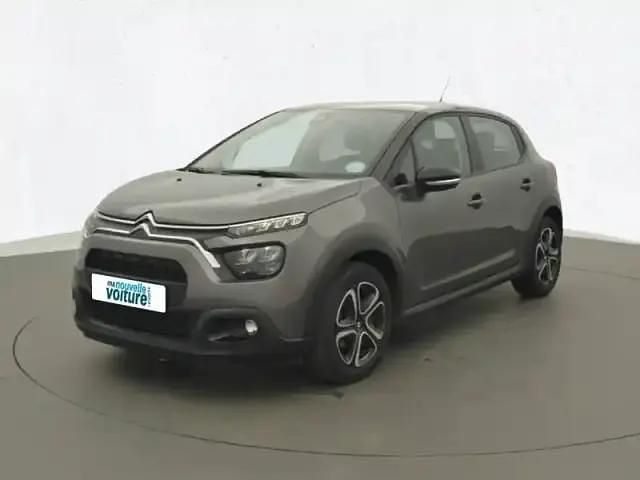 Gris Utilisé 2024 Citroën C3 PureTech Citadine | 12 990 € (Prix juste) - Image 1/4