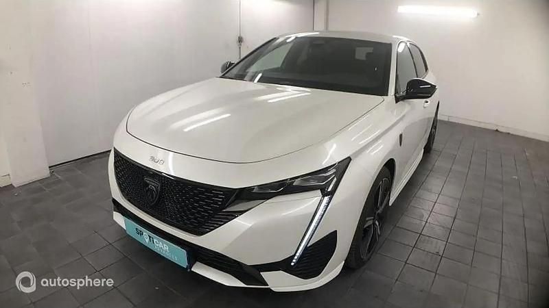 Blanc okénite (m) Occasion 2024 Peugeot 308 GT Berline | 35 990 € - Image 1/4