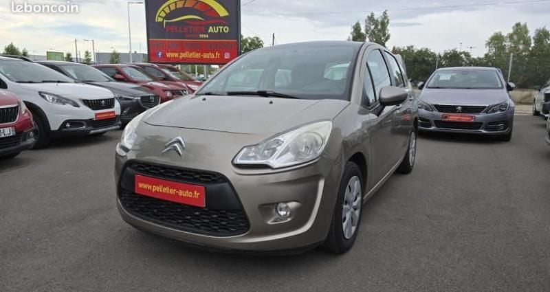 Beige Utilisé 2010 Citroën C3 Comfort Citadine | 4 890 € - Image 1/4