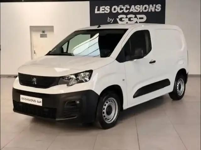 Blanc Occasion 2021 Peugeot Partner Premium Monospace | 11 799 € - Image 1/4