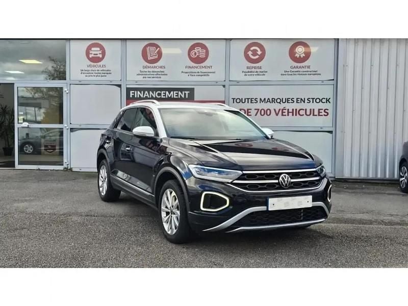 Blanc Utilisé 2023 VW T-Roc Style SUV | 28 690 € (Prix juste) - Image 1/4