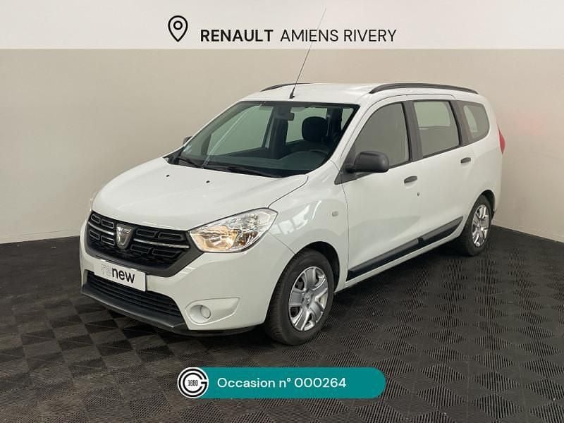 Blanc Occasion 2018 Dacia Lodgy Monospace | 10 990 € (Bon prix) - Image 1/4