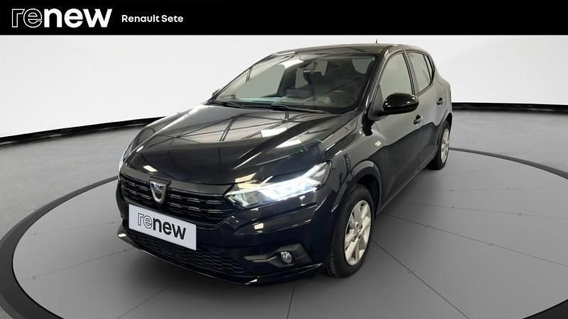 Noir Utilisé 2022 Dacia Sandero Comfort Citadine | 13 290 € (Prix juste) - Image 1/4