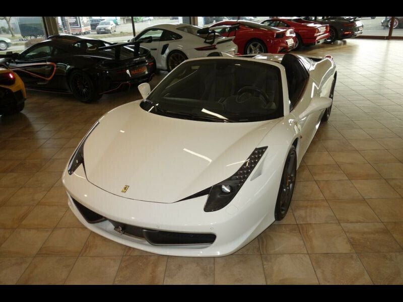 Occasion Ferrari 458 570 ch (419 kW) 2013 Blanc Cabriolet