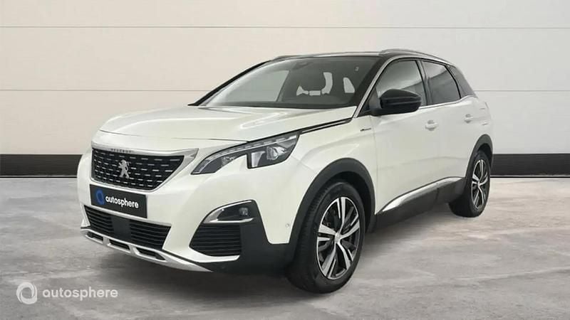 Blanc Occasion 2020 Peugeot 3008 GT SUV | 19 299 € (Prix juste) - Image 1/4