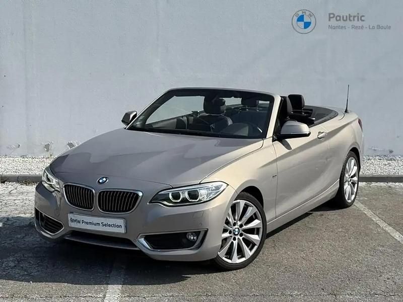 Brun Utilisé 2017 BMW 218 Luxury Line Cabriolet | 23 750 € (Prix juste) - Image 1/4