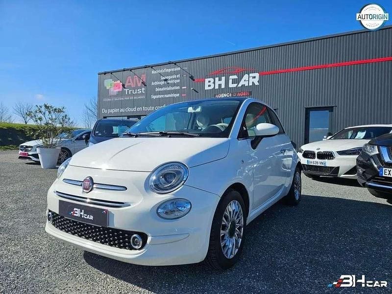 Occasion Fiat 500 Lounge 69 ch (50 kW) 2019 Blanc Citadine