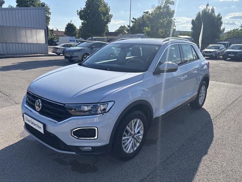 Blanc pur Utilisé 2020 VW T-Roc S SUV | 21 499 € (Prix juste) - Image 1/4