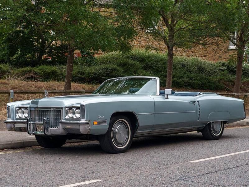 Bleu Utilisé 1972 Cadillac Fleetwood Cabriolet | 40 288 € - Image 1/4