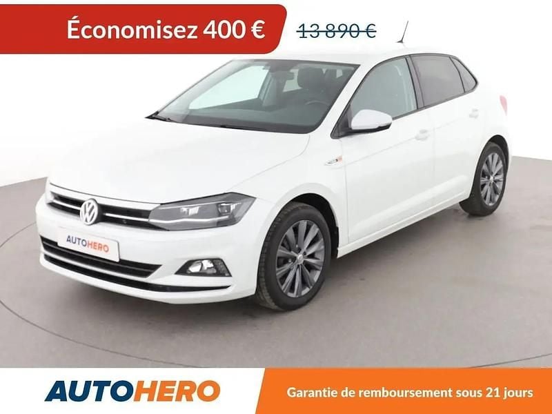 Blanc Utilisé 2018 VW Polo Citadine | 13 490 € (Prix juste) - Image 1/2