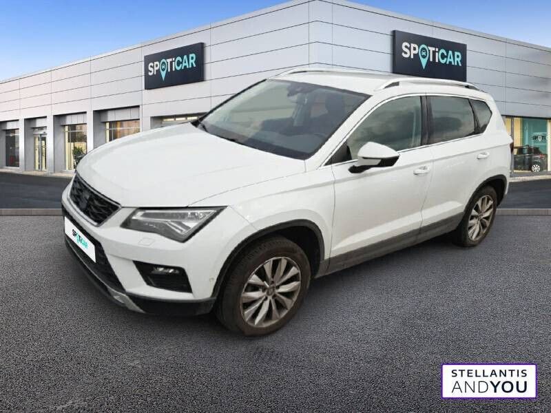 Blanc Utilisé 2018 Seat Ateca Ecomotive SUV | 14 990 € (Prix juste) - Image 1/4
