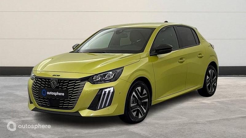 Jaune Utilisé 2025 Peugeot 208 Allure Citadine | 18 799 € (Prix cher) - Image 1/4