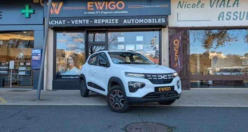 Blanc Occasion 2023 Dacia Spring Essentiel Citadine | 8 490 € (Bon prix) - Image 1/4
