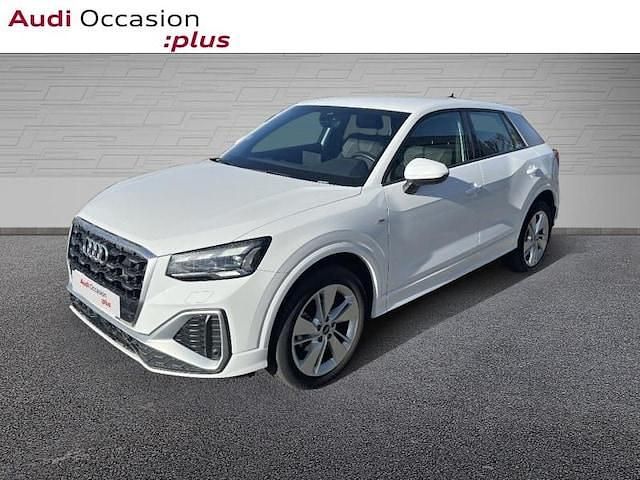 Blanc ibis Occasion 2022 Audi Q2 S-Line SUV | 26 990 € (Prix juste) - Image 1/4