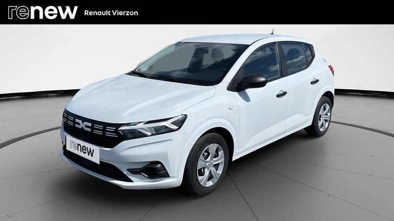Blanc Utilisé 2023 Dacia Sandero Essentiel Citadine | 12 990 € (Bon prix) - Image 1/4