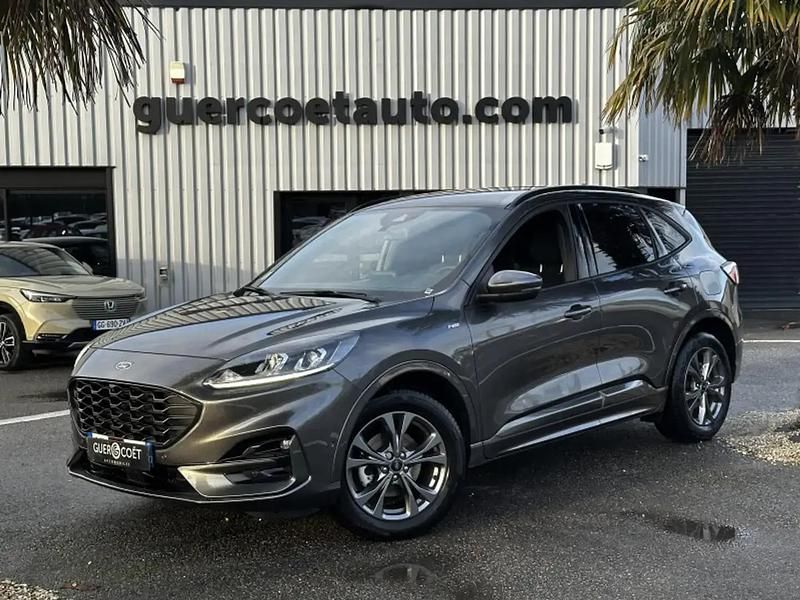 Gris Occasion 2022 Ford Kuga ST-Line SUV | 26 490 € (Prix juste) - Image 1/4