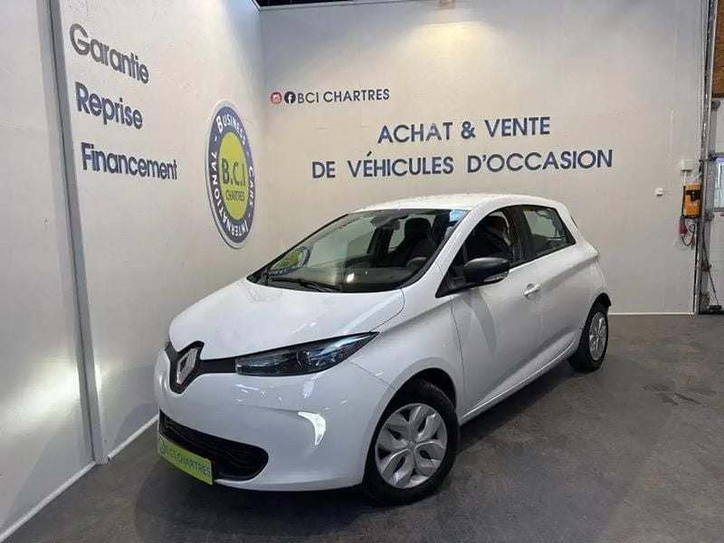 Blanc Utilisé 2018 Renault Zoe Life Citadine | 5 990 € (Super prix) - Image 1/4