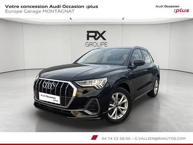 Noir mythic métallisé Occasion 2021 Audi Q3 S-Line SUV | 27 990 € - Image 1/4