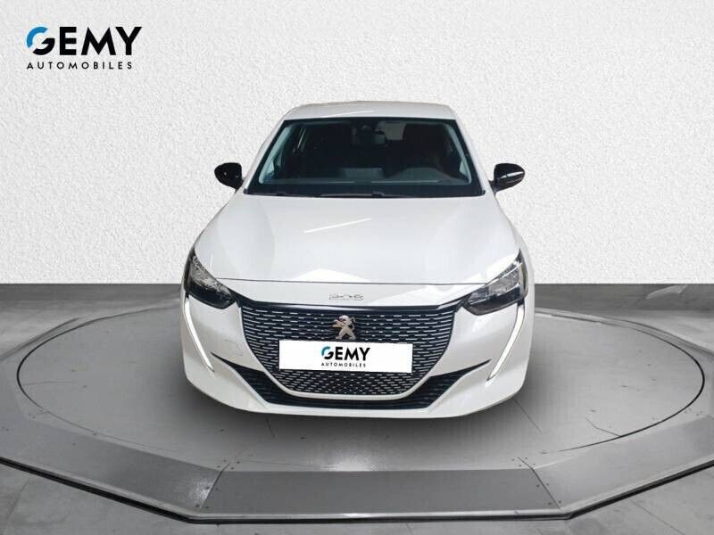 Occasion Peugeot e-208 Active 100 kW (136 ch) 2022 Blanc Citadine