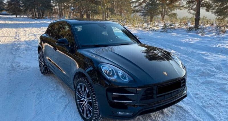 Noire Utilisé 2016 Porsche Macan Turbo SUV | 53 990 € (Super prix) - Image 1/4