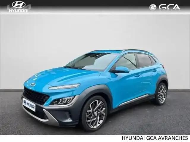 Bleu Occasion 2022 Hyundai Kona SUV | 22 990 € (Prix juste) - Image 1/4