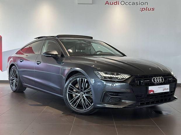 Gris Utilisé 2022 Audi A7 Sportback Sport Citadine | 57 980 € (Prix juste) - Image 1/4