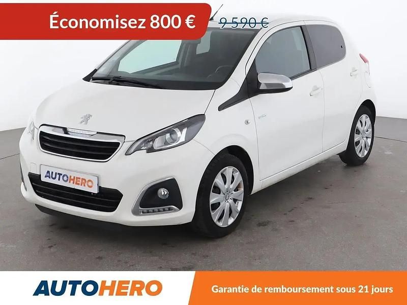Blanc Occasion 2020 Peugeot 108 Style Citadine | 8 790 € (Prix juste) - Image 1/2