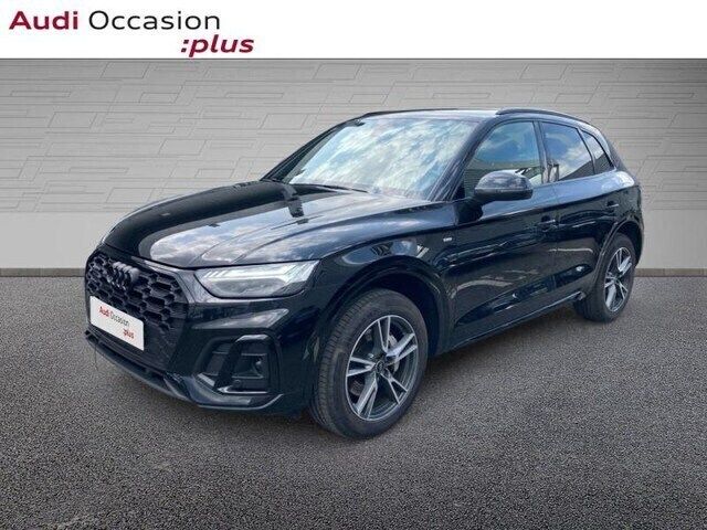 Noir mythe métallisé Utilisé 2022 Audi Q5 S-Line SUV | 39 990 € (Prix juste) - Image 1/4
