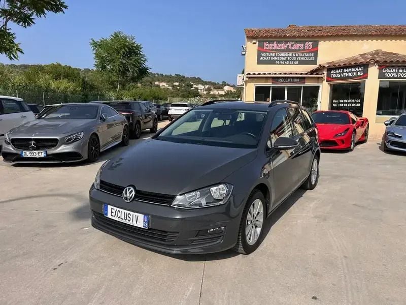 Gris Utilisé 2017 VW Golf VII Break | 10 900 € (Bon prix) - Image 1/4