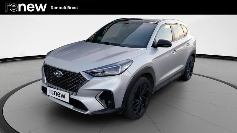 Gris Utilisé 2019 Hyundai Tucson Edition SUV | 18 990 € (Prix juste) - Image 1/4