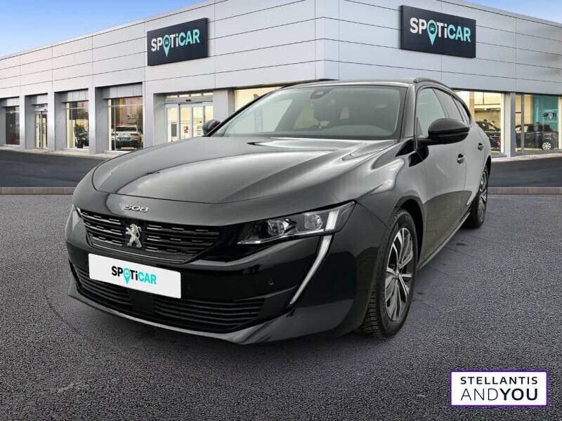 Noir Utilisé 2022 Peugeot 508 Allure Break | 20 290 € (Bon prix) - Image 1/4