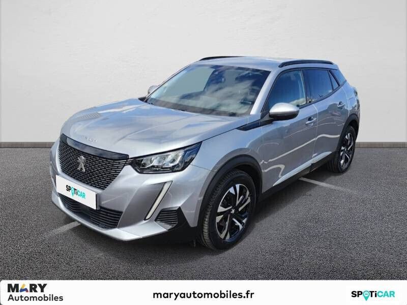 Gris Utilisé 2021 Peugeot 2008 Allure SUV | 18 990 € (Prix juste) - Image 1/4