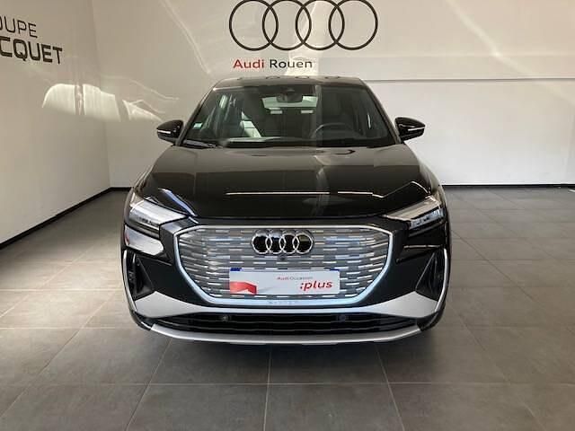 Noir mythe métallisé Occasion 2023 Audi Q4 Sportback e-tron S-Line SUV | 36 990 € (Prix juste) - Image 1/4