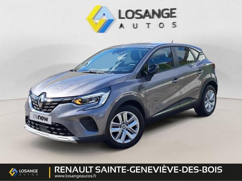 Gris Utilisé 2021 Renault Captur Zen SUV | 14 490 € (Bon prix) - Image 1/4